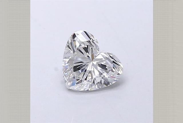 0.44 Carat Heart Lab Diamond
