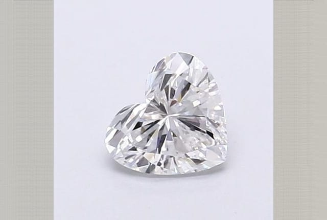 0.52 Carat Heart Lab Diamond