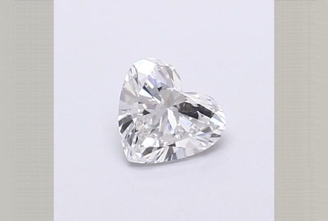 0.34 Carat Heart Lab Diamond