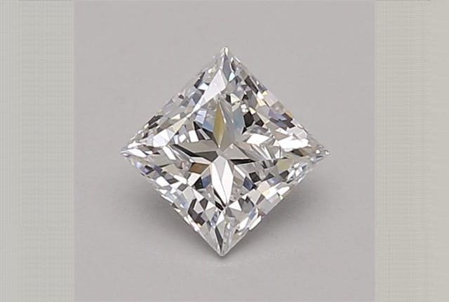 0.58 Carat Princess Lab Diamond