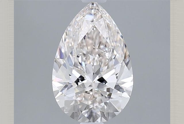 1.50 Carat Pear Lab Diamond