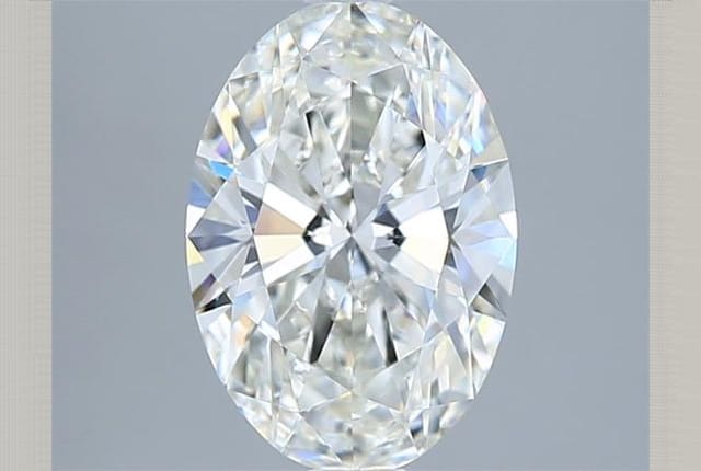 1.53 Carat Oval Lab Diamond