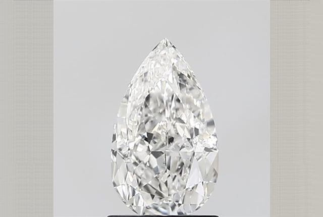 1.50 Carat Pear Lab Diamond