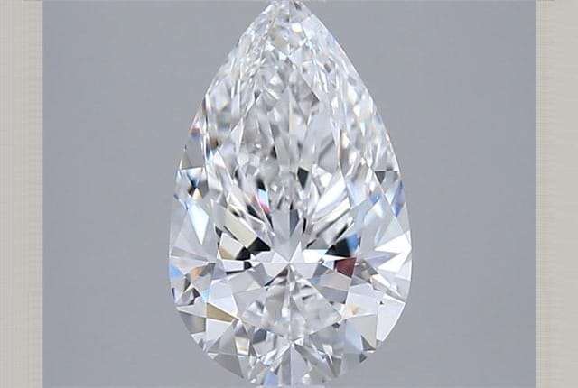 1.76 Carat Pear Lab Diamond