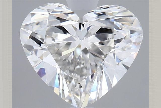 2.50 Carat Heart Lab Diamond