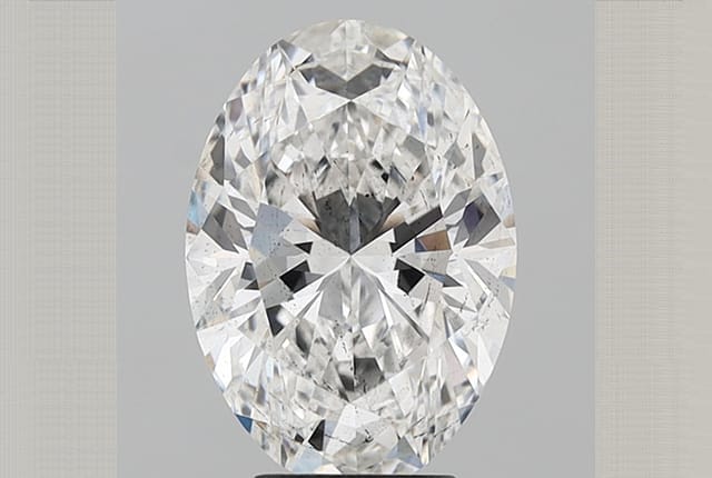 4.09 Carat Oval Lab Diamond