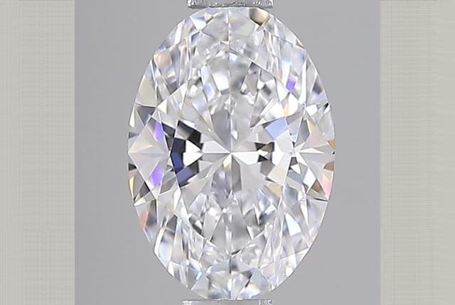0.81 Carat Oval Lab Diamond