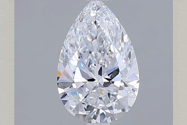 1.29 Carat Pear Lab Diamond