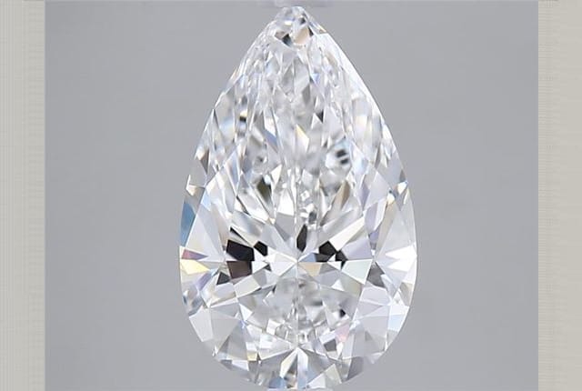1.83 Carat Pear Lab Diamond