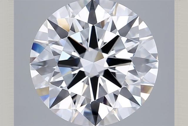 5.02 Carat Round Lab Diamond