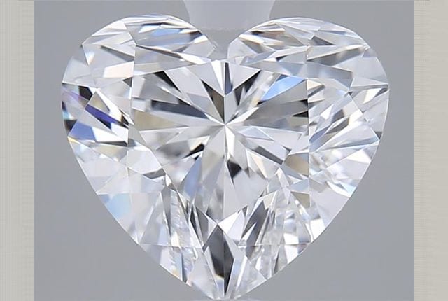 2.50 Carat Heart Lab Diamond