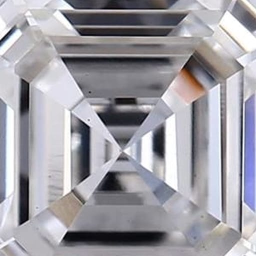 4.06 CTW Asscher Lab Diamonds