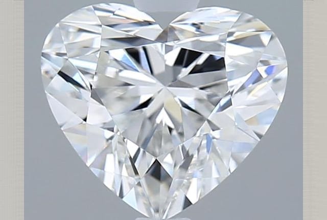 1.50 Carat Heart Lab Diamond