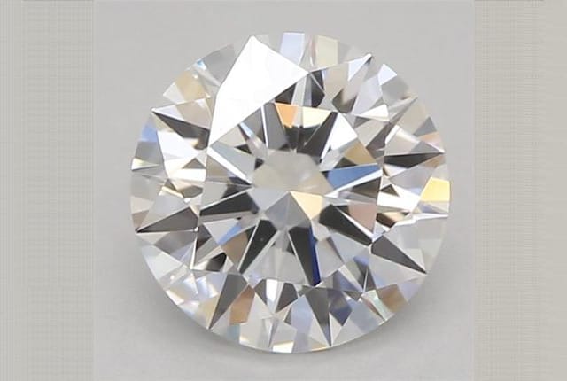 0.77 Carat Round Lab Diamond