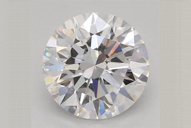 0.76 Carat Round Lab Diamond