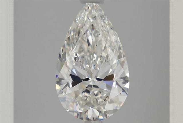 2.57 Carat Pear Lab Diamond