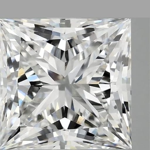 4.00 Carat Princess Lab Diamond