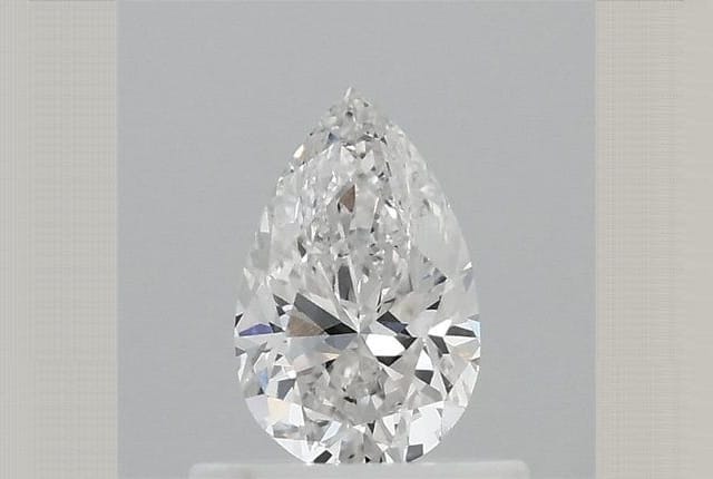 0.50 Carat Pear Lab Diamond