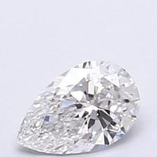 0.58 Carat Lab-Grown Pear Diamond Pair