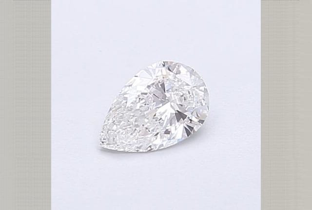 0.28 Carat Pear Lab Diamond