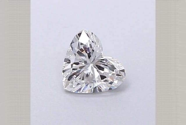 0.34 Carat Heart Lab Diamond