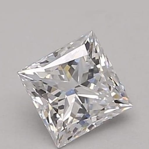 0.55 Carat Princess Lab Diamond
