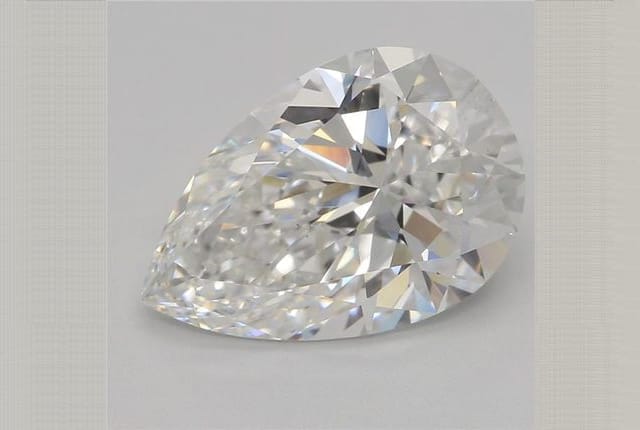 2.54 Carat Pear Lab Diamond
