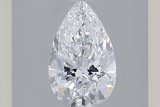 1.28 Carat Pear Lab Diamond