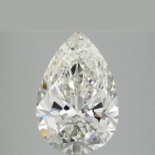 4.03 Carat Pear Lab Diamond