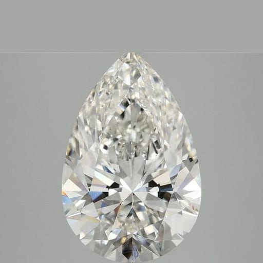 4.07 Carat Pear Lab Diamond