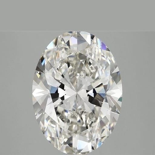 4.06 Carat Oval Lab Diamond