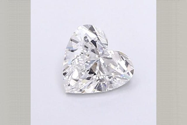 0.69 Carat Heart Lab Diamond
