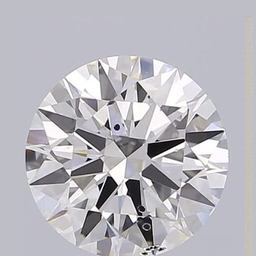 3.02 Carat Round Lab Diamond