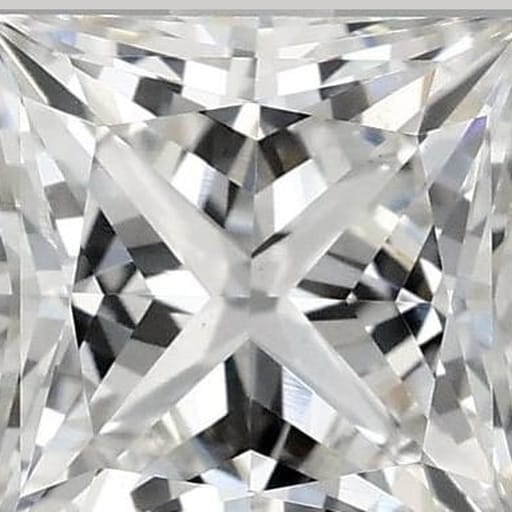 3.04 CTW Princess Lab Diamonds