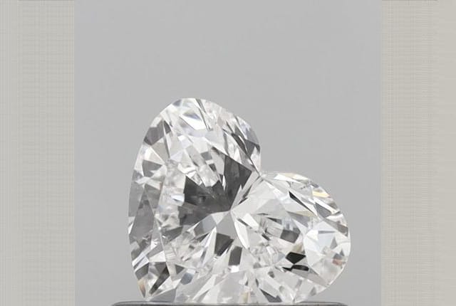 0.47 Carat Heart Lab Diamond