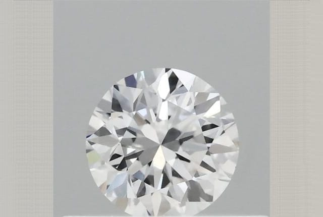 0.33 Carat Round Lab Diamond