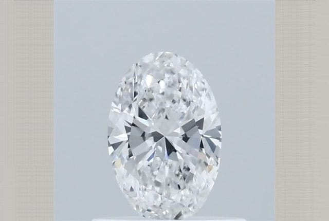 0.50 Carat Oval Lab Diamond
