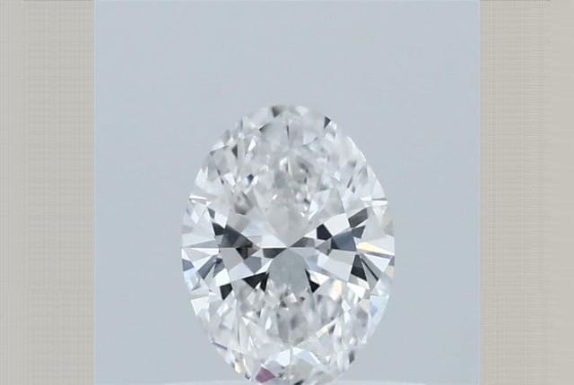 0.52 Carat Oval Lab Diamond