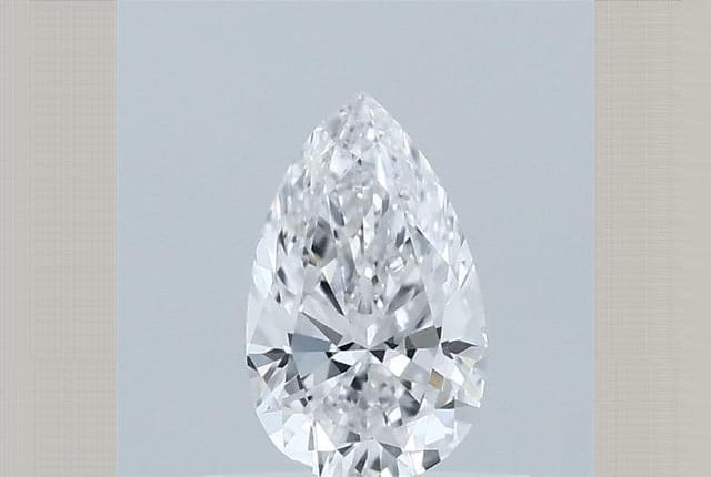 0.50 Carat Pear Lab Diamond