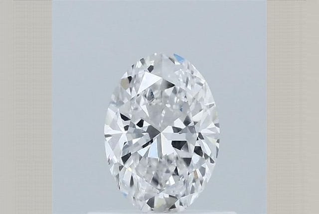 0.53 Carat Oval Lab Diamond