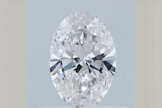 0.42 Carat Oval Lab Diamond