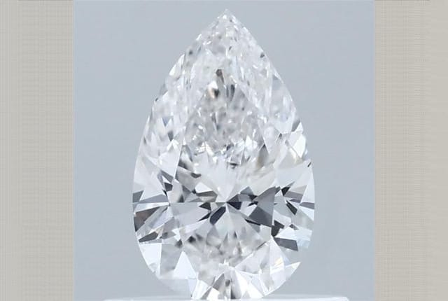 0.50 Carat Pear Lab Diamond