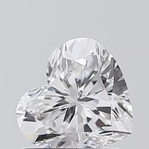 0.91 Carat Heart Lab Diamond