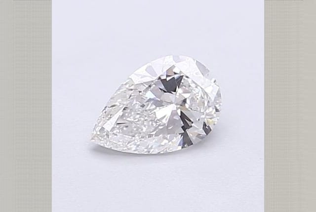 0.42 Carat Pear Lab Diamond