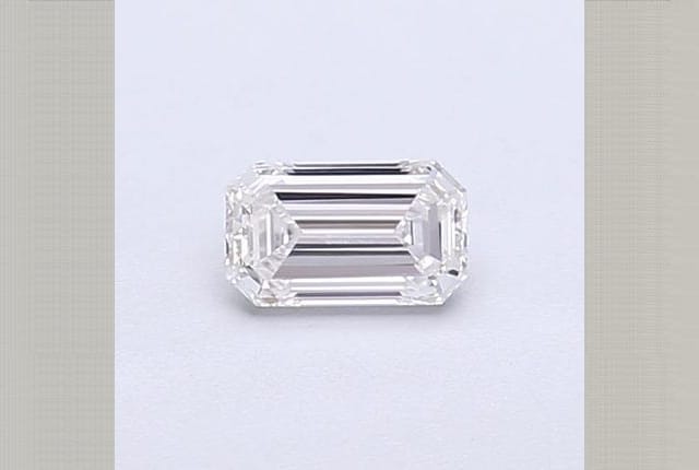 0.29 Carat Emerald Lab Diamond