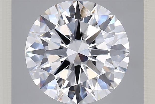 5.00 Carat Round Lab Diamond