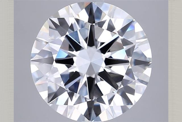 5.01 Carat Round Lab Diamond