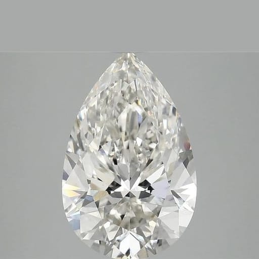 4.08 Carat Pear Lab Diamond