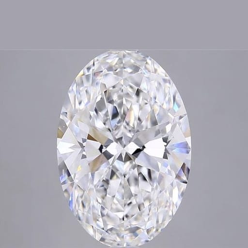 5.04 Carat Oval Lab Diamond
