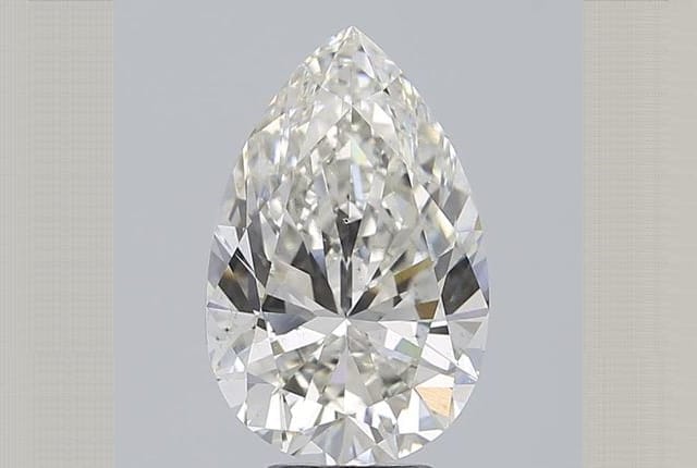5.02 Carat Pear Lab Diamond